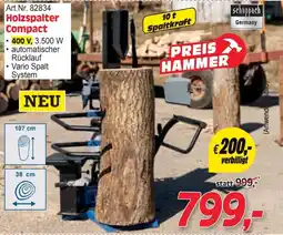 Zgonc Holzspalter Compact Angebot