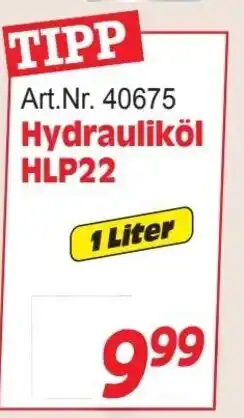 Zgonc Hydrauliköl Angebot