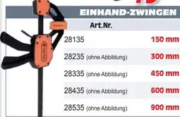 Zgonc Einhand-zwingen Angebot