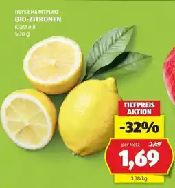 Hofer BIO-ZITRONEN Angebot