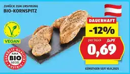 Hofer Bio Kornspitz Angebot