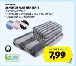 Hofer NOVITESSE STREIFEN FROTTIERSERIE Angebot