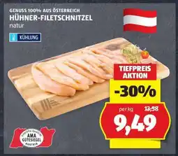 Hofer HÜHNER-FILETSCHNITZEL natur Angebot