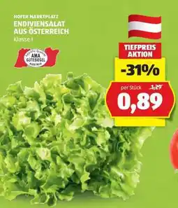 Hofer ENDIVIENSALAT AUS ÖSTERREICH Angebot