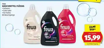 Hofer FEWA WASCHMITTEL FLÜSSIG Angebot