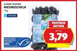 Hofer ALMARE SEAFOOD MIESMUSCHELN Angebot