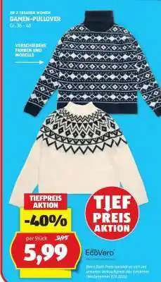 Hofer Damen Pullover Angebot