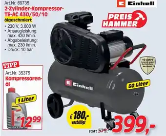 Zgonc 2-Zylinder-Kompressor Angebot