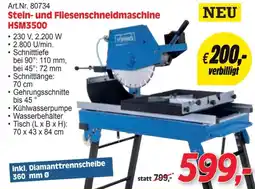 Zgonc Stein- und Fliesenschneidmaschine Angebot