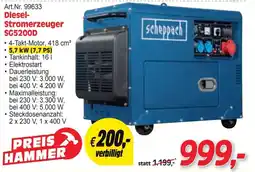 Zgonc Diesel-Stromerzeuger Angebot
