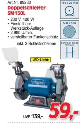 Zgonc Doppelschleifer Angebot