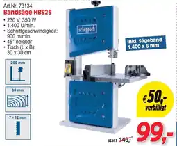 Zgonc Bandsäge Angebot