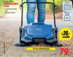 Zgonc Kehrmaschine Angebot