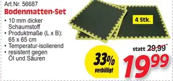 Zgonc Bodenmatten-Set Angebot