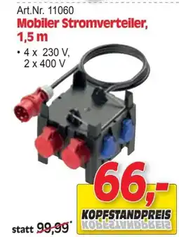 Zgonc Mobiler Stromverteiler Angebot