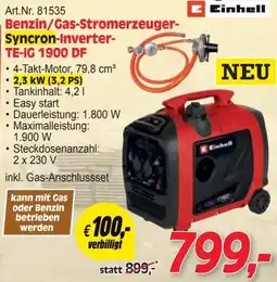 Zgonc Benzin/Gas-Stromerzeuger Angebot