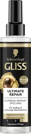 dm Schwarzkopf Gliss Kur Express Spülung Angebot