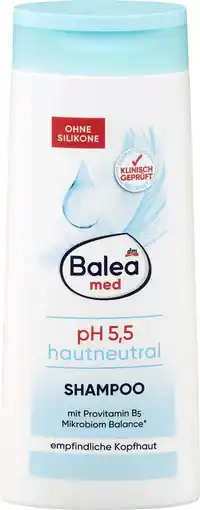 dm Balea Med Hautneutral Shampoo Angebot