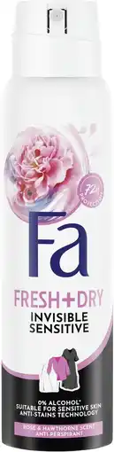 dm Fa Deospray Fresh & Dry Invisible Sensitive Angebot