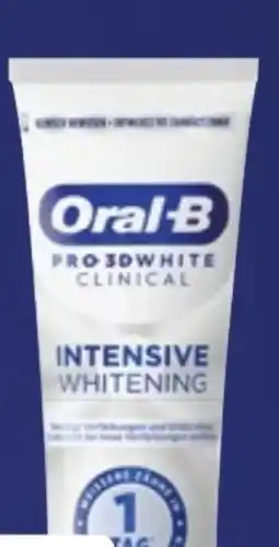 Bipa Oral-B 3D White Clinical Zahncreme Angebot