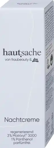 dm Hautsache Nachtcreme regenerierend Angebot