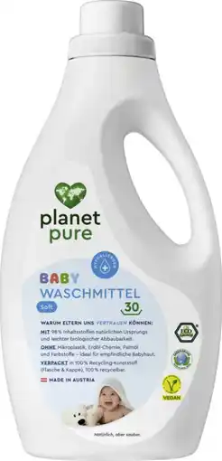 dm Planet Pure Waschmittel Baby Soft Angebot