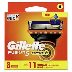 dm Gillette Rasierklingen Fusion5 Proglide Power Angebot