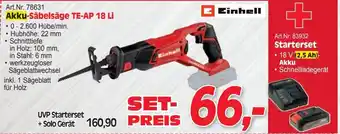 Zgonc Akku-Säbelsäge TE-AP 18 Li Angebot