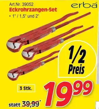 Zgonc Eckrohrzangen-Set Angebot