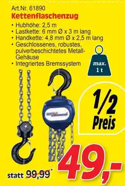 Zgonc Kettenflaschenzug Angebot