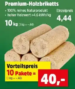 Thomas Philipps Premium-Holzbriketts Angebot