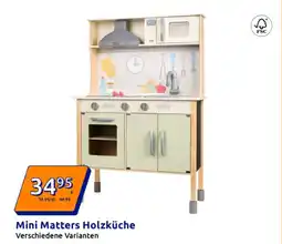 Action Mini matters holzküche Angebot
