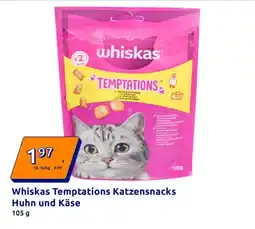 Action Whiskas temptations katzensnacks Angebot