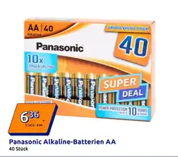 Action Panasonic alkaline-batterien aa Angebot
