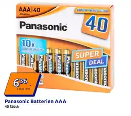 Action Panasonic batterien aaa Angebot