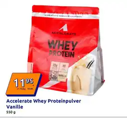 Action Accelerate whey proteinpulver vanille Angebot