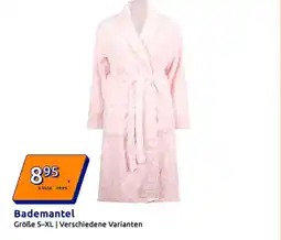 Action Bademantel Angebot