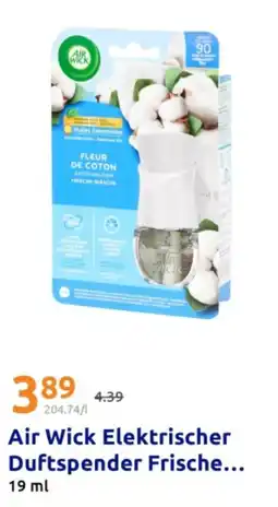 Action Air wick elektrischer duftspender frische... Angebot