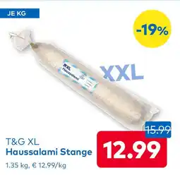 T&G T&G XL Haussalami Stange Angebot