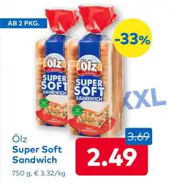 T&G Super soft sandwich Angebot