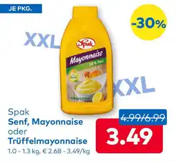 T&G Spak Senf, Mayonnaise oder Trüffelmayonnaise Angebot