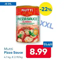 T&G Mutti pizza sauce Angebot