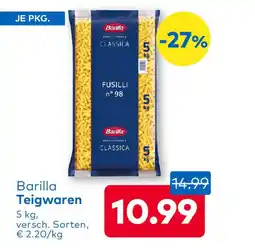 T&G Barilla teigwaren Angebot