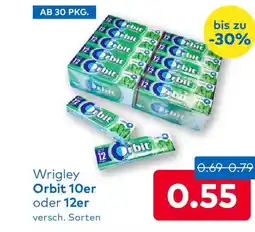 T&G Wrigley orbit 10er oder 12er Angebot