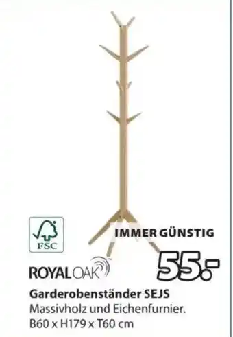 JYSK Garderobenständer Angebot