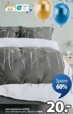 JYSK Satin-Bettwäsche Angebot