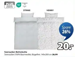 JYSK Seersucker-Bettwäsche Angebot