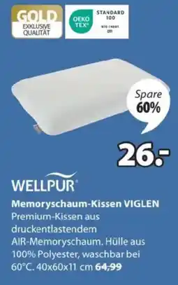 JYSK Memoryschaum-Kissen Angebot