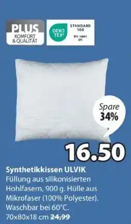 JYSK Synthetikkissen Angebot