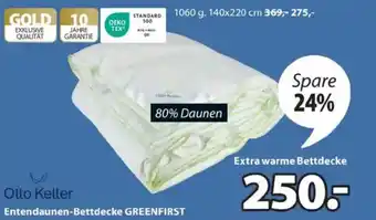 JYSK Entendaunen-Bettdecke Angebot